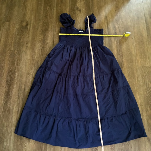 Hill House Home Ellie Nap MIDI Dress in Navy - Picture 12 of 14